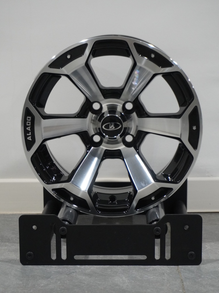RNO RNO 6x13/4x98 D58.6 ET-10 4 диска черный, серебристый