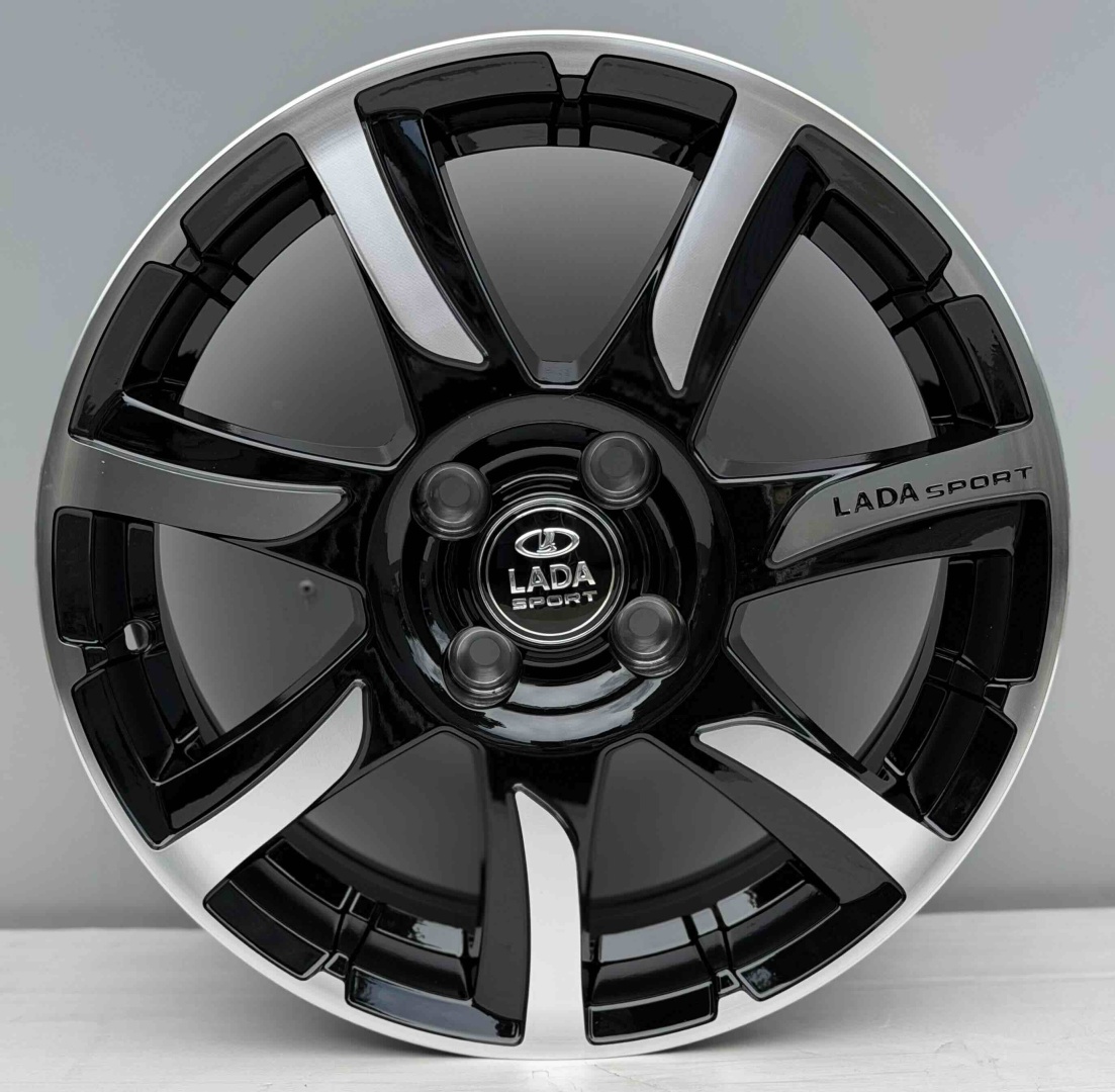 RNO 11822 6x15/4x98 D58.6 ET35 4 диска черный, серебристый