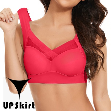 Бюстгальтер спортивный бюстгальтер UP Skirt красный