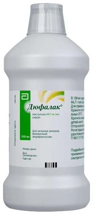 ДЮФАЛАК 667мг/мл 1000мл сироп