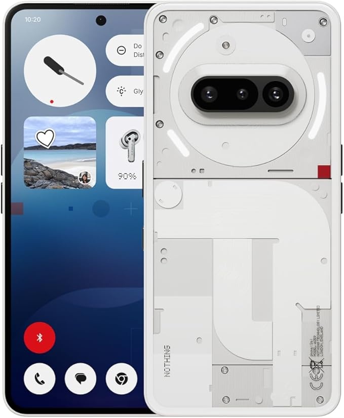 Смартфон NOTHING Phone (3a) 8 ГБ/128 ГБ белый