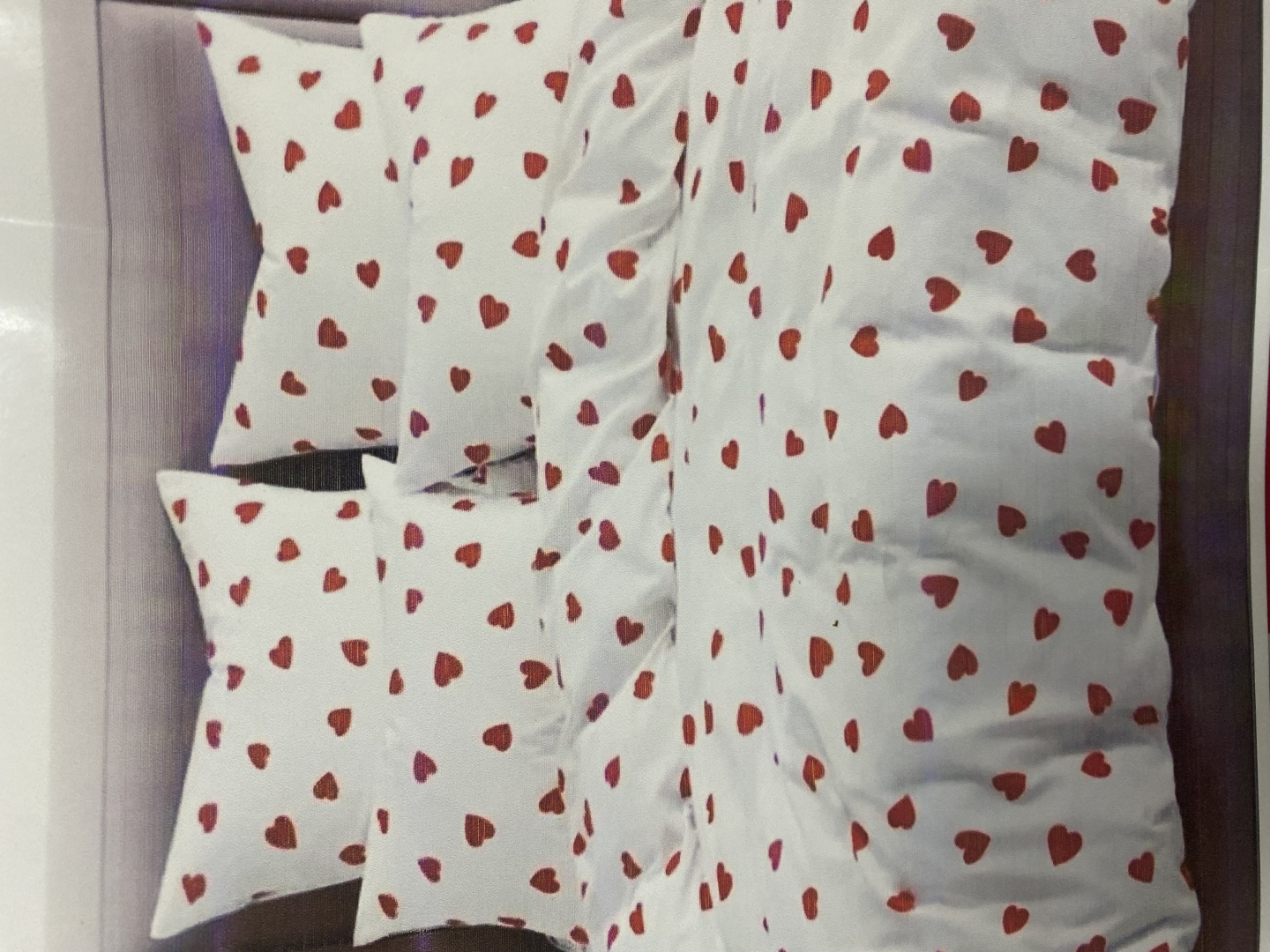 Комплект Love 1.5-спальный бамбук, 1 наволочка: 70x70 см