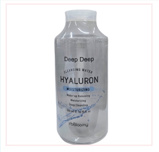 RbBloomy Deep Deep Hyaluron Moisturizing мицеллярная вода 500 мл