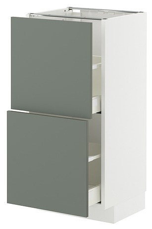 Кухонный шкаф корпус напольный IKEA METOD / MAXIMERA, 40x38x80 см