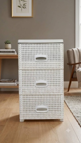 Комод пластиковый Iris RATTAN STYLE 36х67х40 см