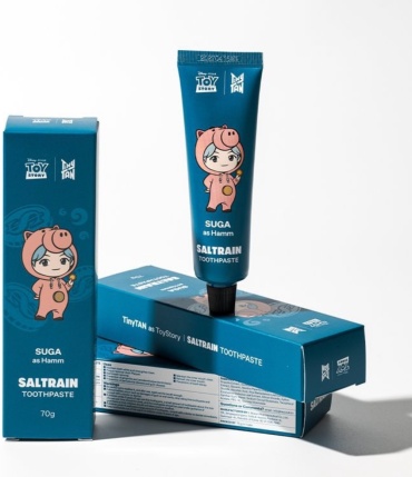 SALTRAIN зубная паста Tinytan Suga as Hamm 70 г