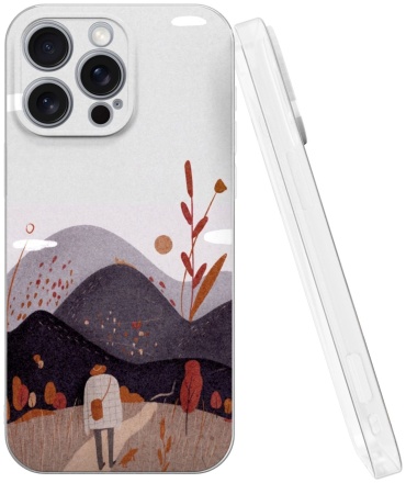 Чехол Mcover для Apple iPhone 16 Pro Max рисунок