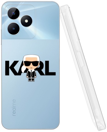 Чехол Mcover для Realme Realme Note 50, C51, C53 рисунок