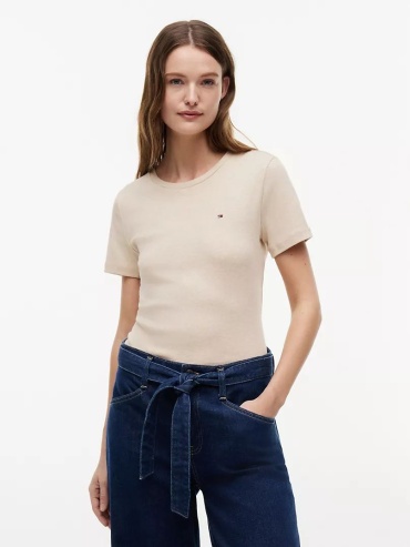 Футболка Tommy Hilfiger бежевый