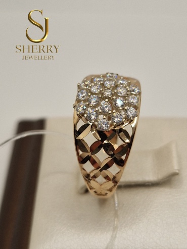 SHERRY RT515155 размер 17 вес 2.14 г золото, фианит