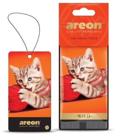 AREON ароматизатор картонный AW05 WILD The Small Tiger