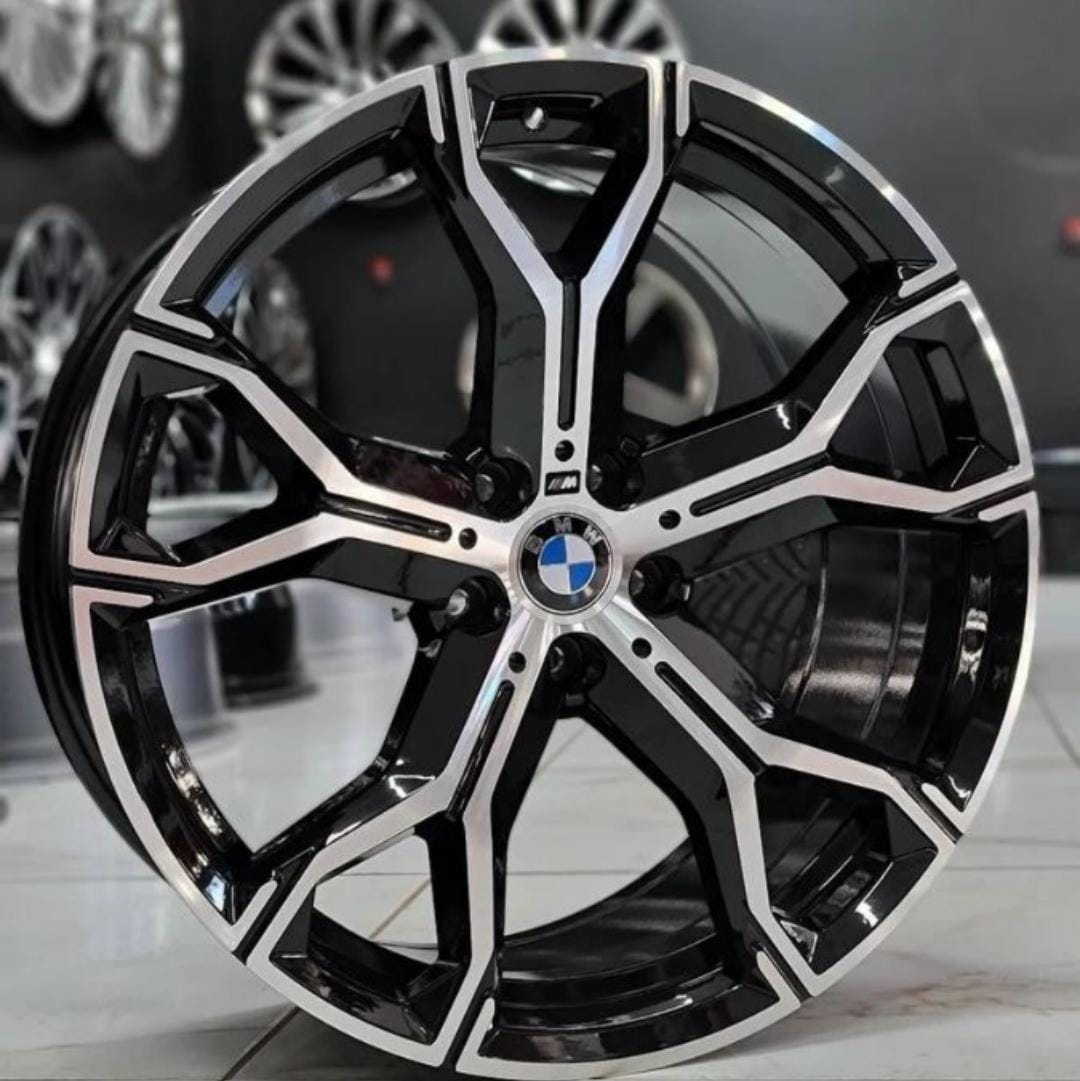 RNO 1538 9.5/10.5x21/5x112 D66.6 ET40.37 4 диска черный, серебристый
