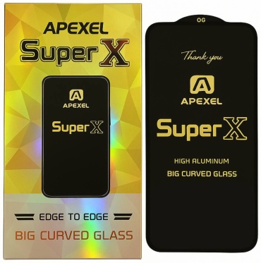 Стекло APEXEL для Oppo A78 черный