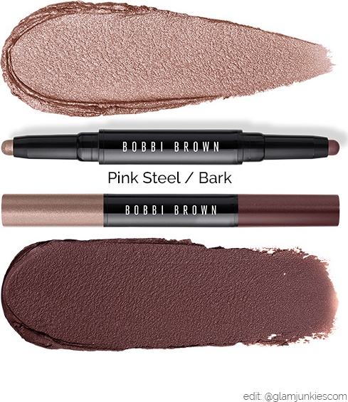 BOBBI BROWN тени кремовые Dual-Ended Long-Wear Cream Pink Steel/Bark