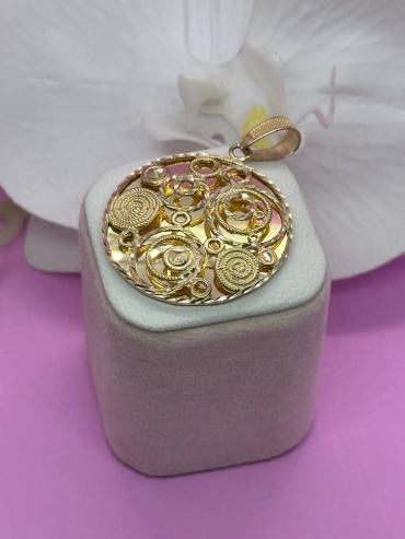 Подвеска SAR JEWELRY tohsa-2020 вес 6 г золото, без вставок