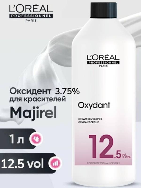 Окислитель Loreal Professionnel Paris Оксидент Majirel 3.75% 1000 мл