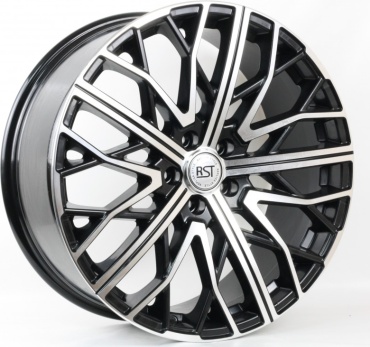 RST R002 8.5x20/5x114.3 D60.1 ET30 4 диска черный, серебристый