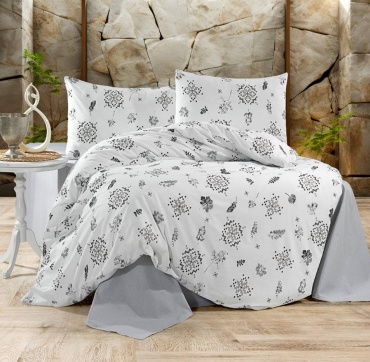 Комплект Peri Home 034626444 2-спальный хлопок, полиэстер, 2 наволочки: 50x70 см