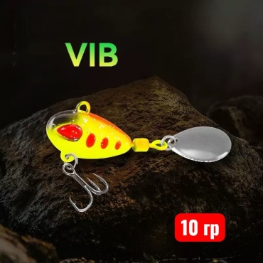 Блесна Отдых в стиле Тейл-спиннер блесна VIB с лепестком 10 гр 1 шт