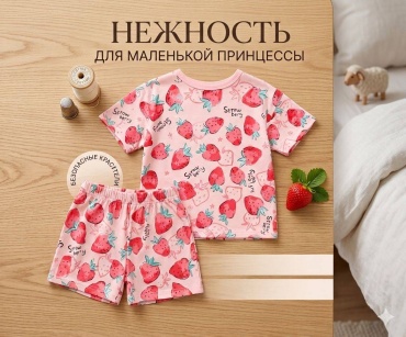 Пижама мультиколор