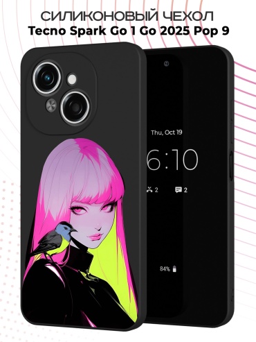 Чехол для TECNO Spark Go 1, Spark Go 2025 рисунок
