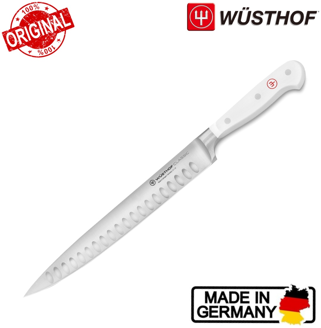Нож для нарезки WUSTHOF Classic Hollow Edge Carving, лезвие: углеродистая сталь 1 шт