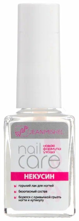 Jeanmishel лак Nail Care Некусин прозрачный 6 мл