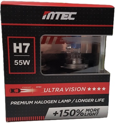 Mtec MTEC-150-H7 галогенная H7, 2 шт
