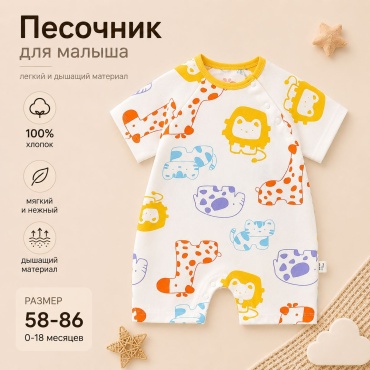 Песочник белый, желтый