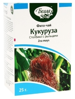 Ева-Фито ТОО фито-чай Кукуруза столбики и рыльца 25 г