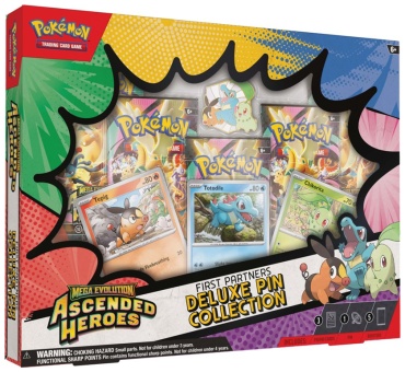 Настольная игра Pokemon Ascended Heroes - First Partner Deluxe Pin Collection