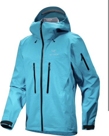 Ветровка ARCTERYX голубой