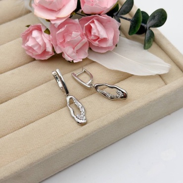 Серьги Xuping Jewelry бижутерный сплав, кристалл