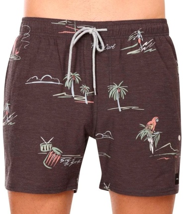 Шорты Rip Curl коричневый