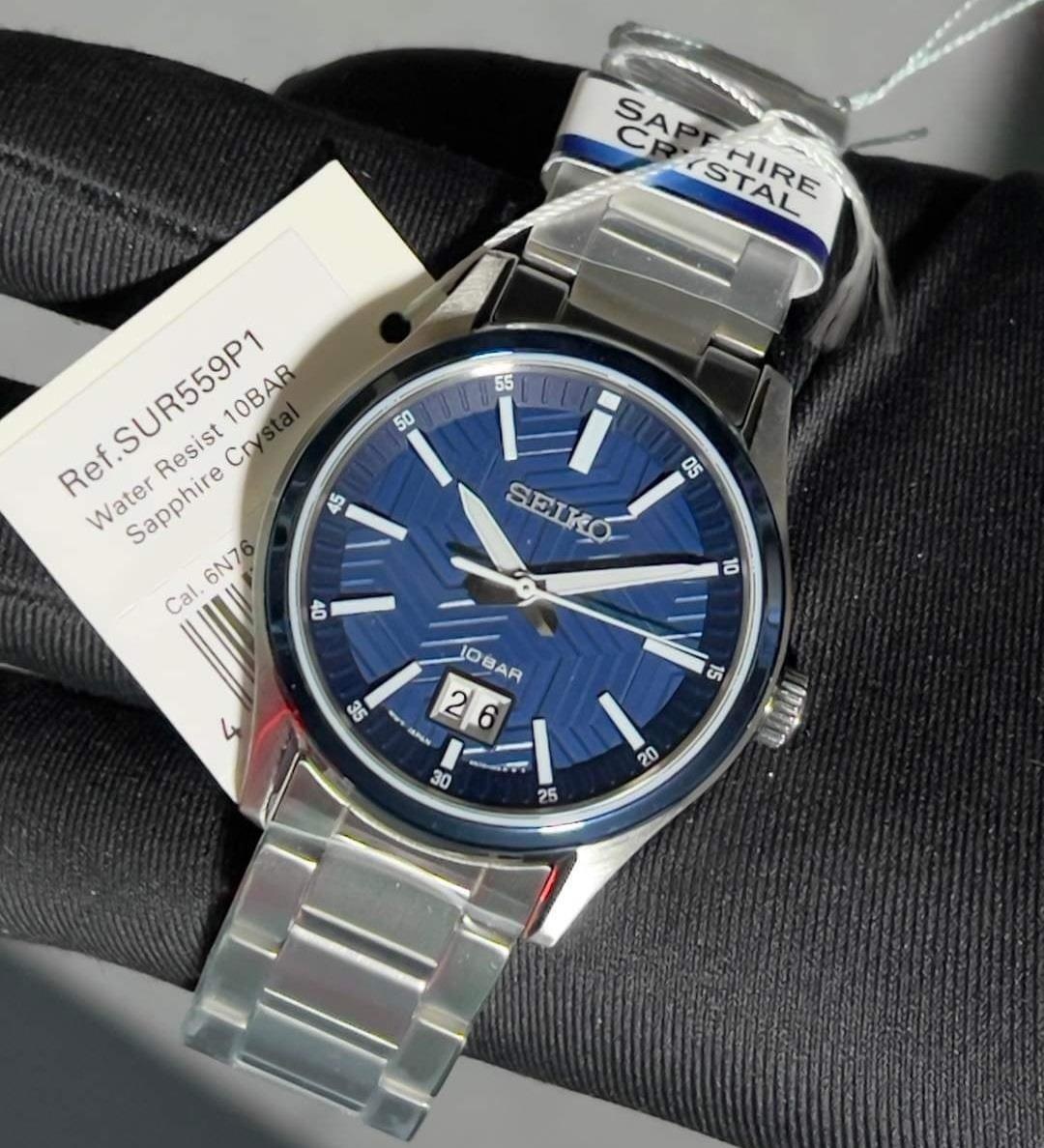 Кварцевые Seiko Discover More SUR559P1 нержавеющая сталь