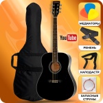 Гитара акустическая Levinson LA-4100 Pack 2 черный