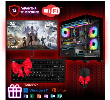 Ucomp i5-14400F / RTX 5070 12 Гб / 16 Гб / SSD 2000 Гб / Win 11
