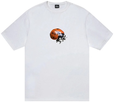 Футболка Stussy Ladybug белый