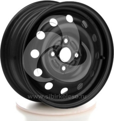 EURODISK 53B35B ED Black 58.6 5.5x14/4x98 D58.6 ET35 4 диска черный, серебристый, графит
