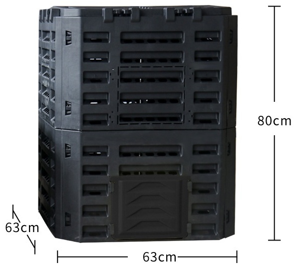Компостер садовый PLAID 23002 320 л