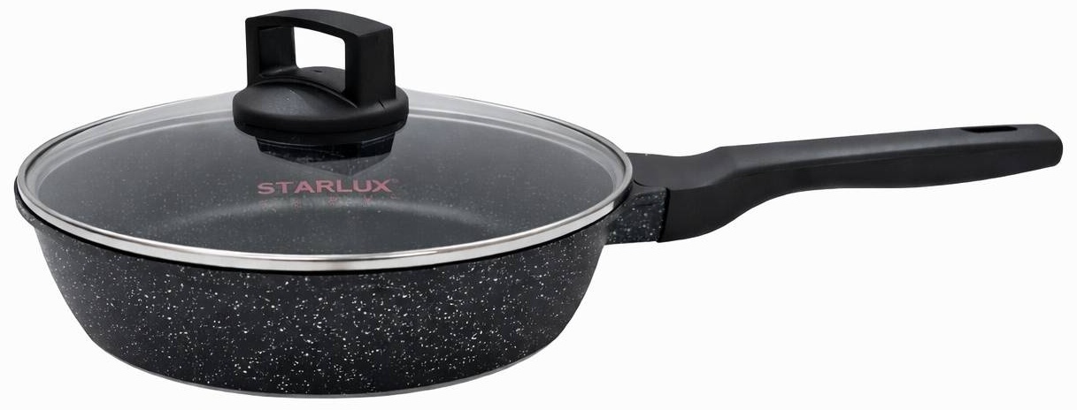 Сковорода Starlux Sl-1624BF 24 см с антипригарным покрытием, алюминий