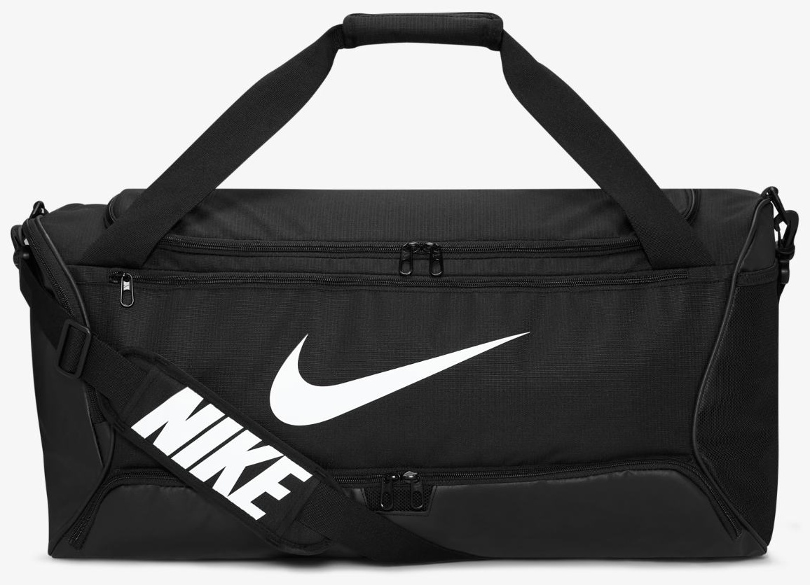 Сумка бочонок Nike полиэстер черный, белый