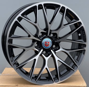 HRE 088 7x16/5x114.3 D67.1 ET35 4 диска черный, серебристый