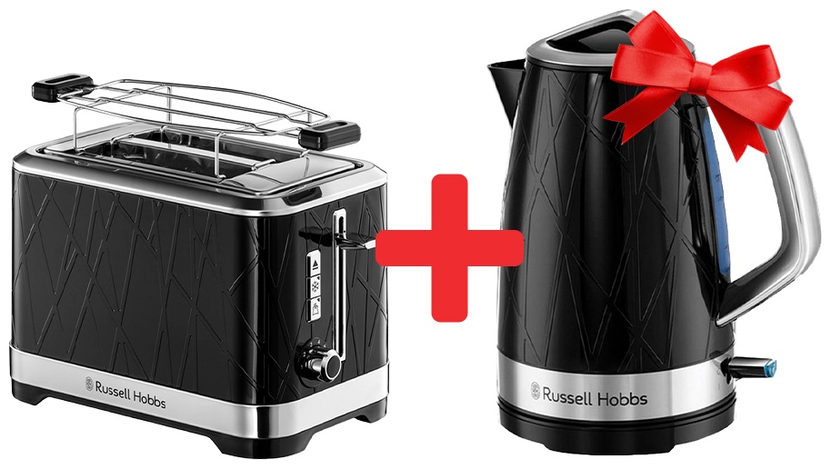Тостер Russell Hobbs 28091-56 + 28081-70 черный