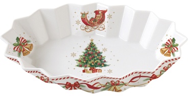 Блюдо Easy Life (R2S) Christmas Tale 25х17 см, фарфор, 1 шт
