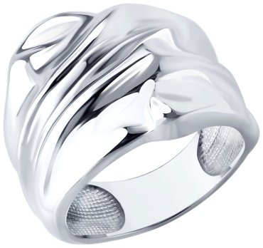 Diamant V59578 размер 17.5 вес 6.1 г серебро, без вставок