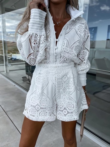 Костюм повседневный TR trendy белый