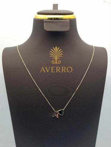 Колье AVERRO Av260220262 длина 40.45 см вес 2.27 г золото, без вставок