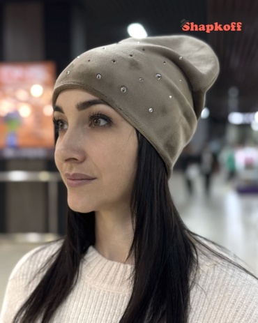 Шапка Shapkoff размер 56, 57, 58, кофейный