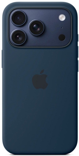 Чехол QazTech для Apple iPhone 17 Pro Max синий